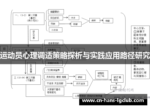 运动员心理调适策略探析与实践应用路径研究